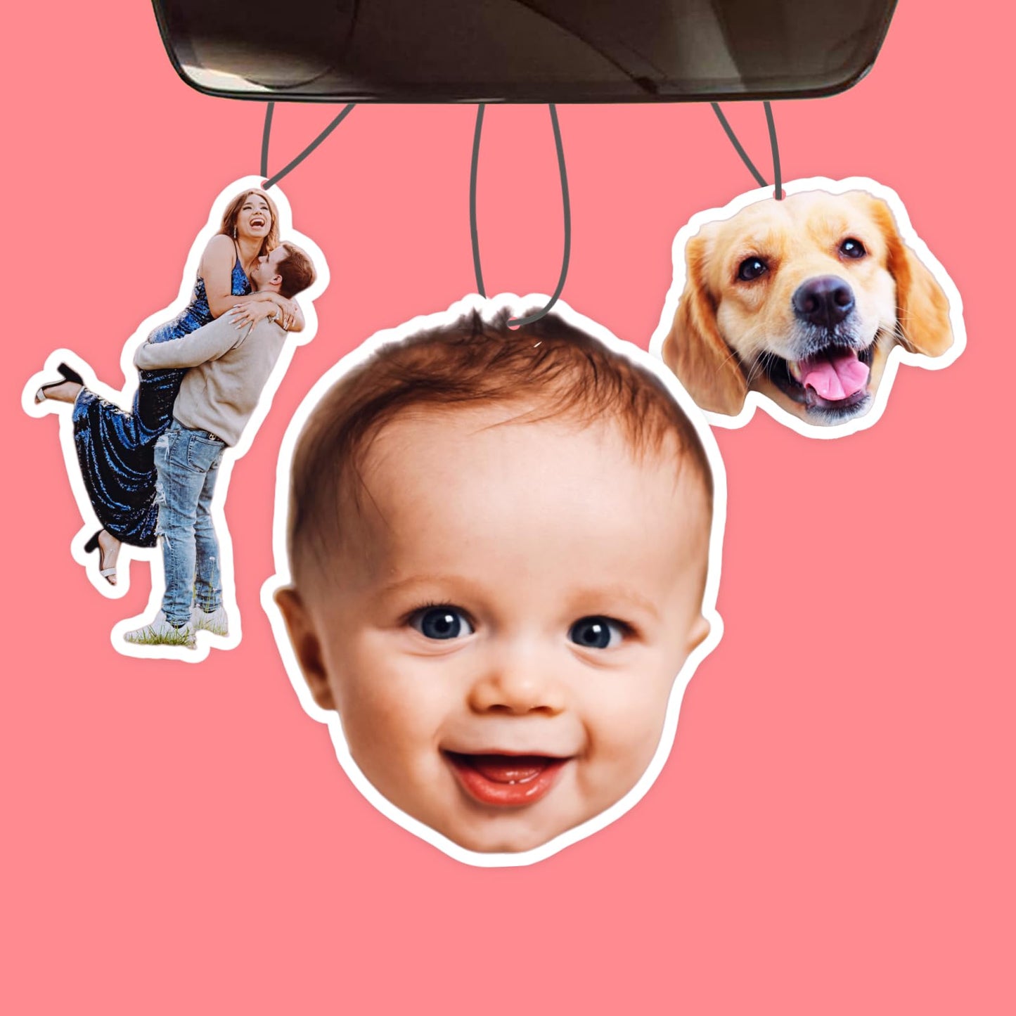 Personalized Air Freshener, Upload Your Own Photo.
