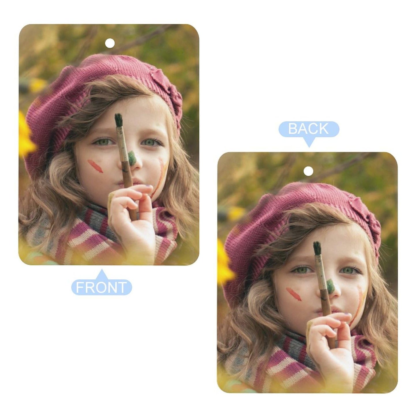 Personalized Air Freshener, Upload Your Own Photo.
