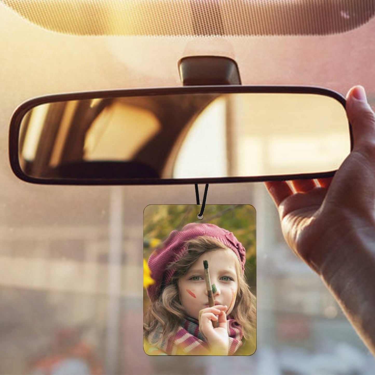 Personalized Air Freshener, Upload Your Own Photo.