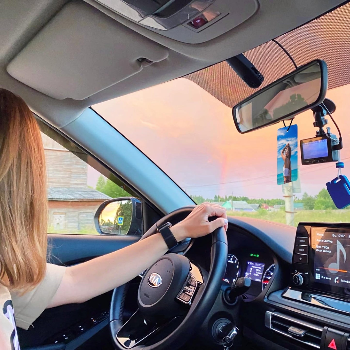 Personalized Air Freshener, Upload Your Own Photo.